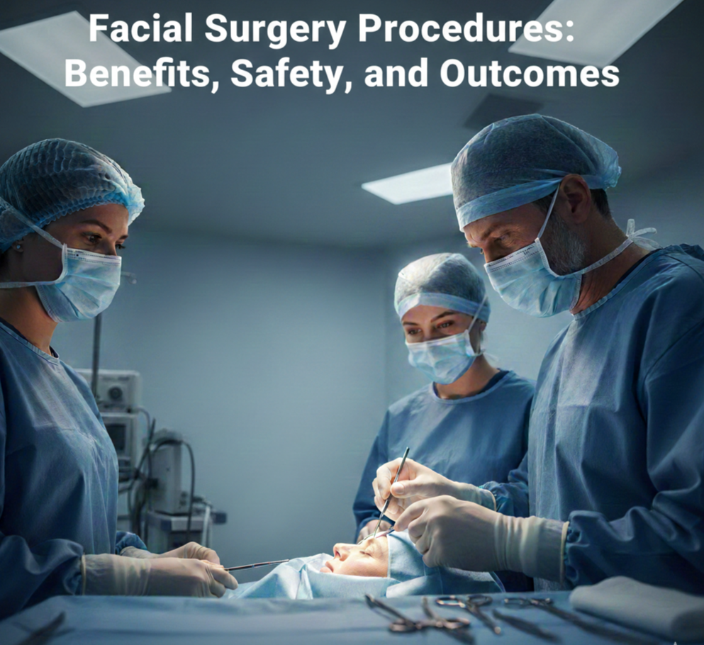Facial Surgery Procedures: Benefits, Safety, and Outcomes
